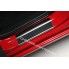 Накладки на пороги (carbon) Honda Civic VIII 4D (2006-2011) бренд – Alu-Frost (Польша) дополнительное фото – 2